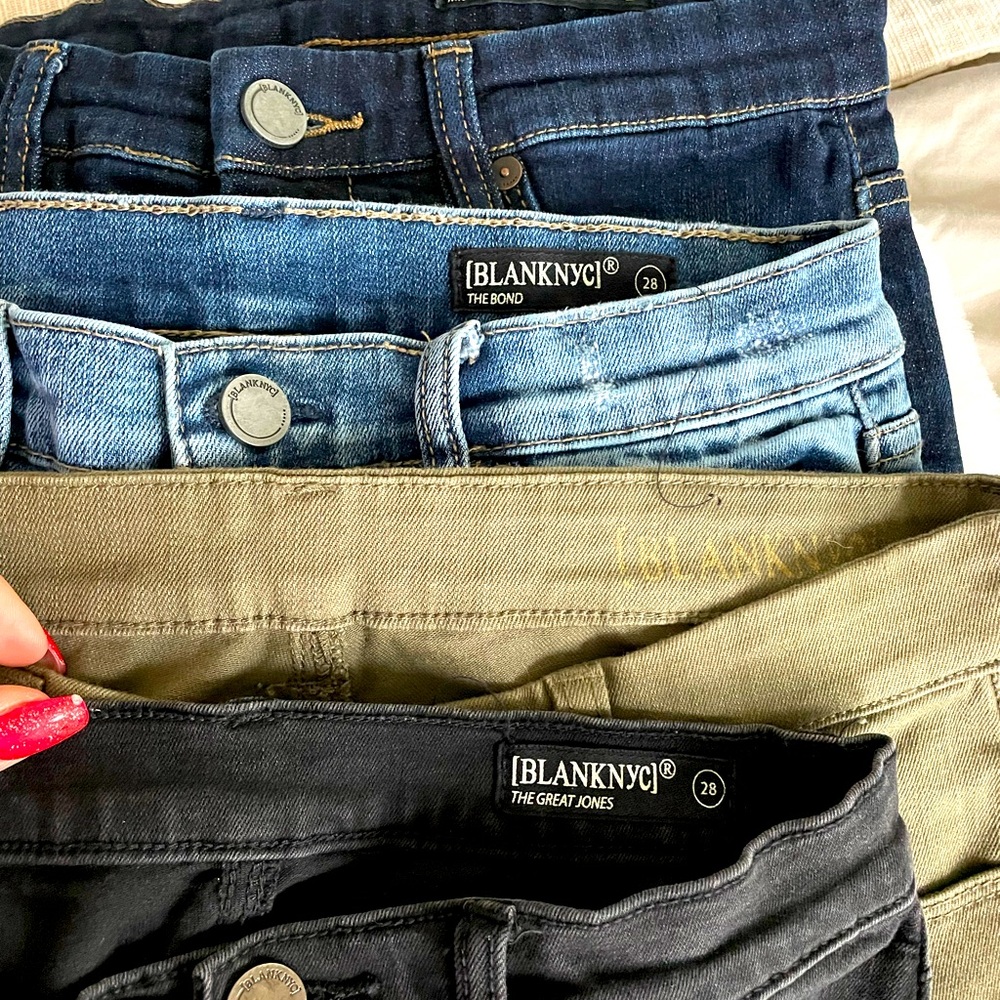 Lot 4 Blank NYC 👖 jeans sz 28